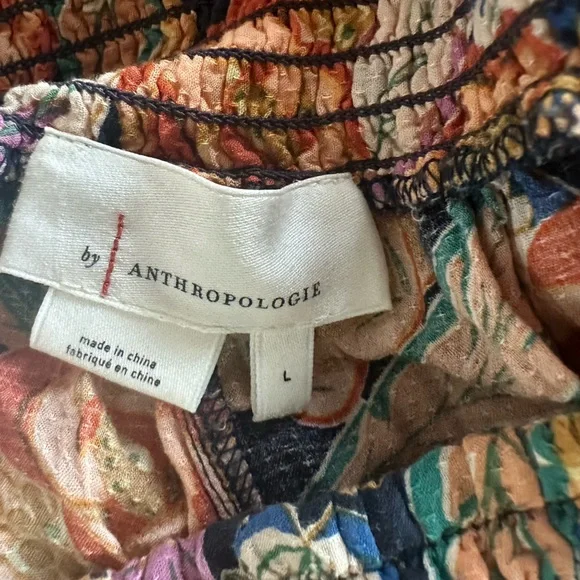 Anthropologie Vibrant Floral Joggers - Picture 8 of 13